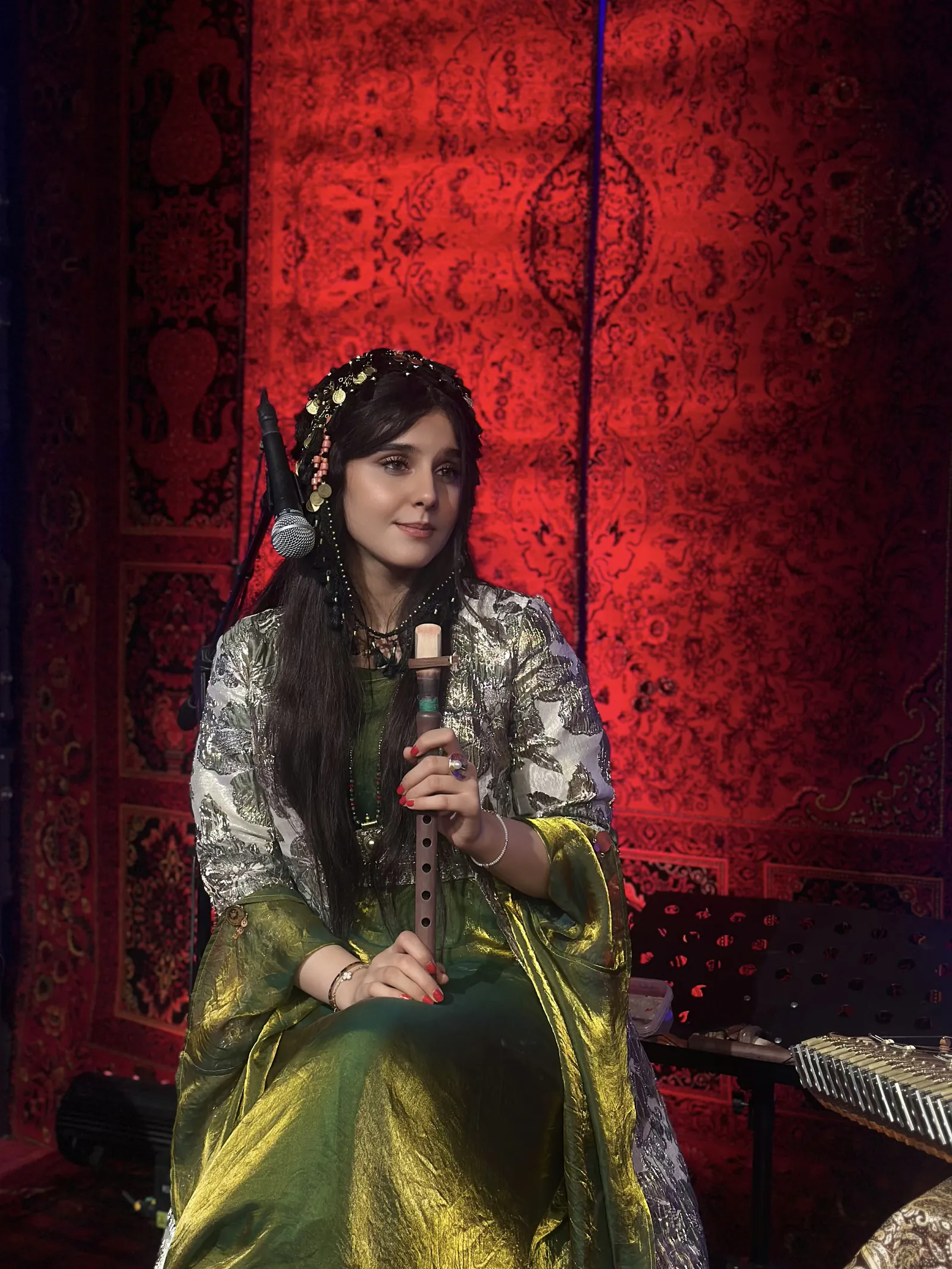 Rozhin Davoodi in an approved performance portrait.